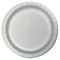 Touch Of Color 7" Shimmering Silver Dessert Plates 240 PK 79106B - alternate 1